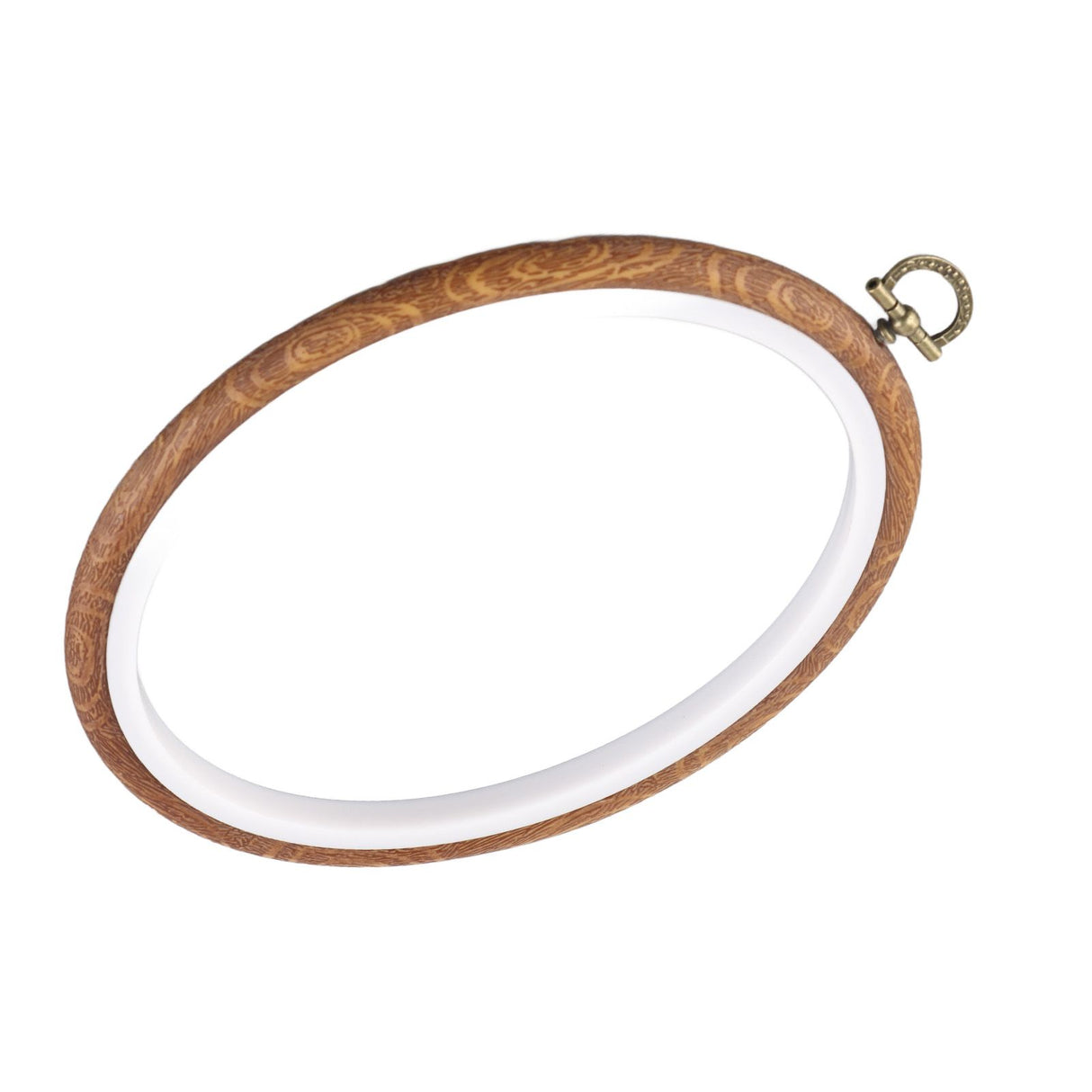 Embroidery Hoop Wood Circle Crossing Stitch Hoop Rings for DIY Embroidery Sewing