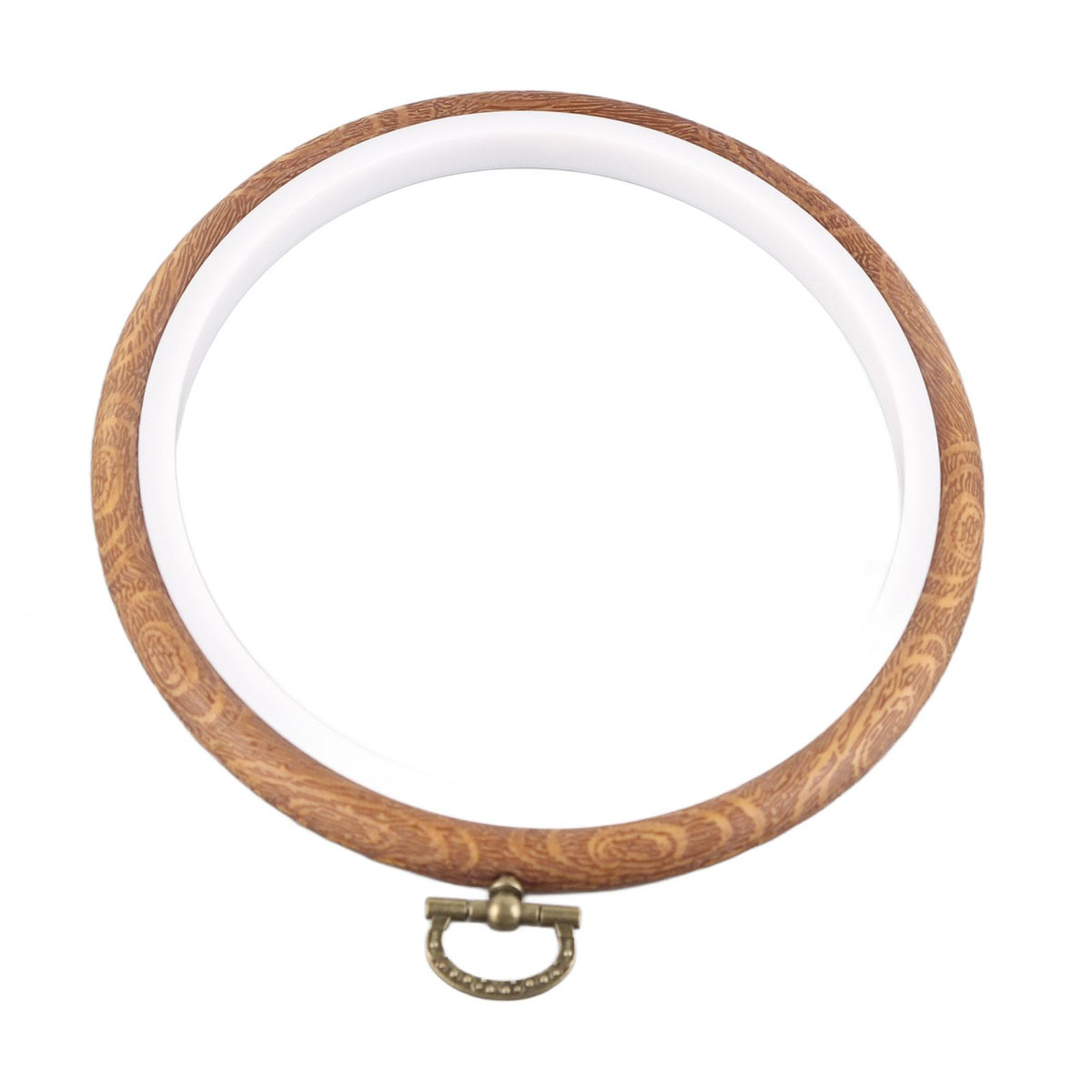 Embroidery Hoop Wood Circle Crossing Stitch Hoop Rings for DIY Embroidery Sewing