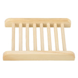 Wooden Soap Holder Handmade Soap Box Leaky Dry Bathroom Soap Dish Log Soap Box - Side View