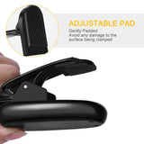 Reading Light, 14 LED USB Rechargeable and Eyecare Book Light, Flexible Clip Reading Lamp - Top-Down View