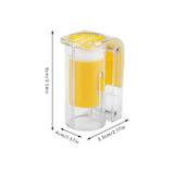 Bee Queen Marking Catcher Plastic One Handed Marker Bottle Plunger Plush Beekeeper Tool - 45-Degree Angle