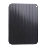 Metal Aluminum Fast Safe Food Meat Defrosting Thawing Tray Plate Home Kitchen Gadget