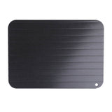 Metal Aluminum Fast Safe Food Meat Defrosting Thawing Tray Plate Home Kitchen Gadget
