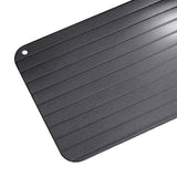 Metal Aluminum Fast Safe Food Meat Defrosting Thawing Tray Plate Home Kitchen Gadget - Extra Image