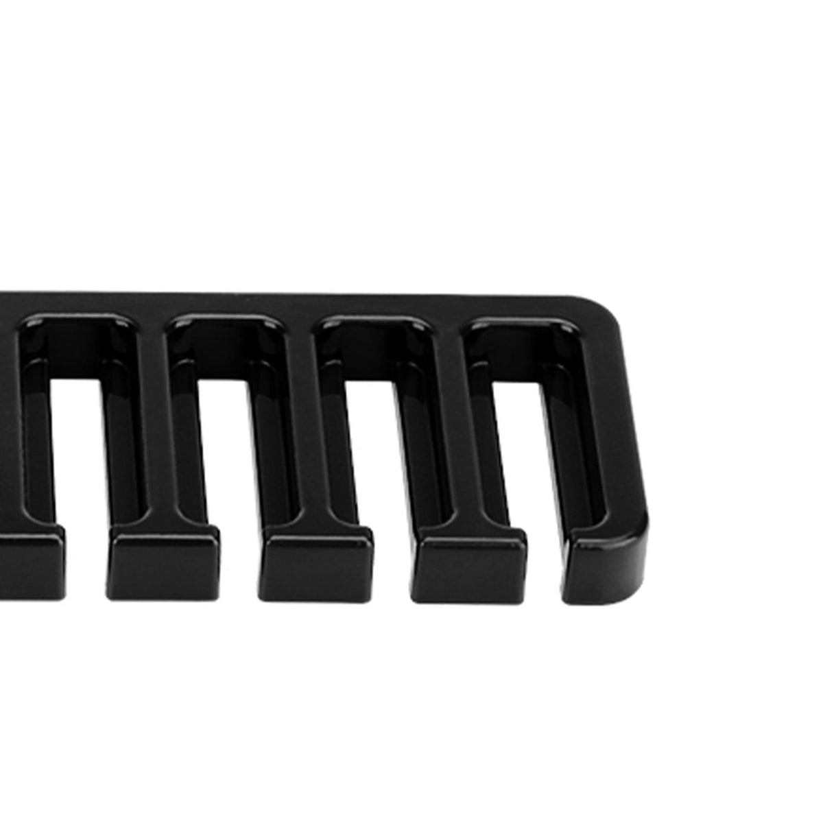 10 Slot Tie Belt Scarf Rack Organizer Sturdy Plastic Closet Wardrobe Space Saver Black