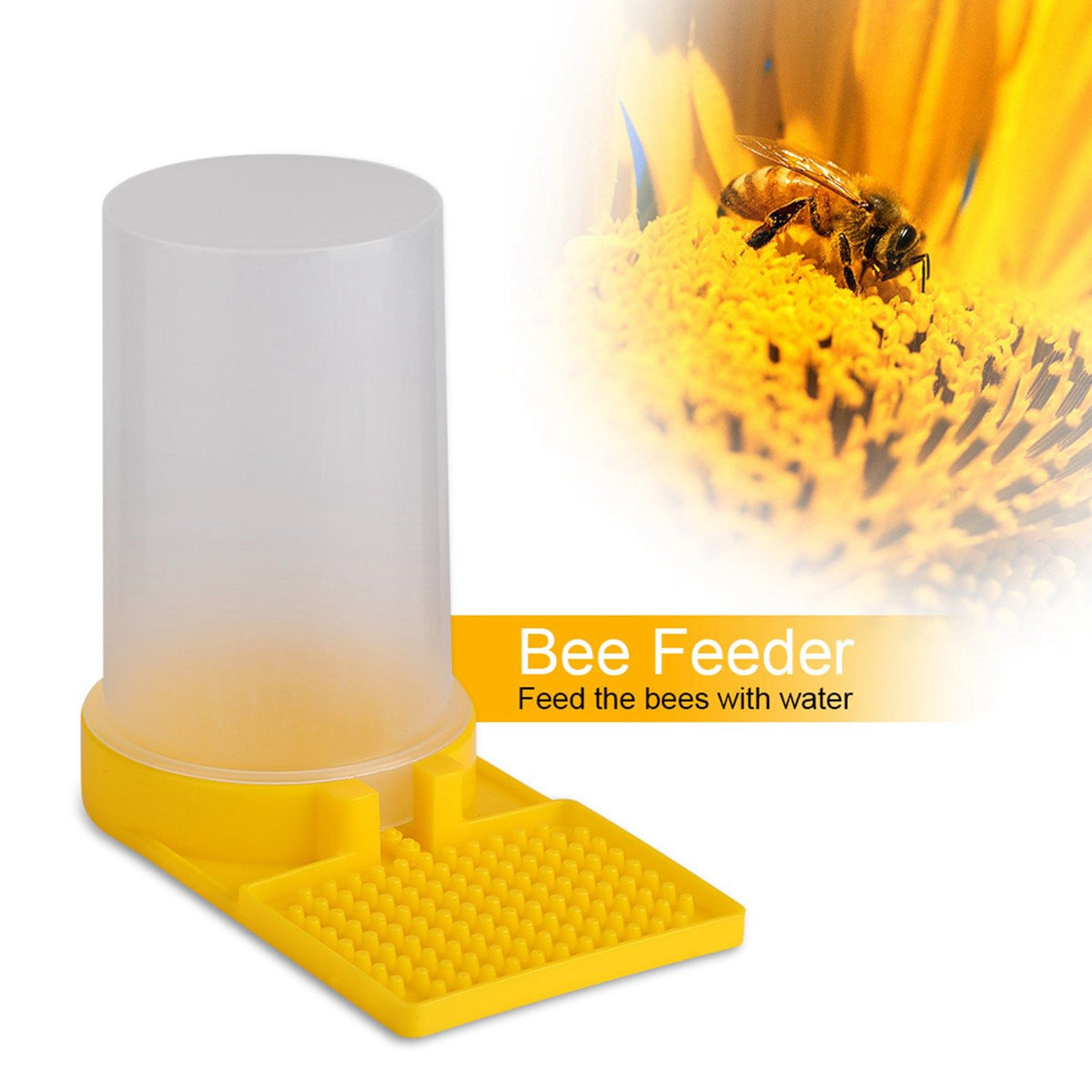 Plastic Bee Feeder Beehive Drinking Bowl Bee Keeping Equipment Beekeeping Tool