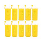 10Pcs Plastic Queen Bee Cages Transporting Catcher Beekeeper Beekeeping Tool