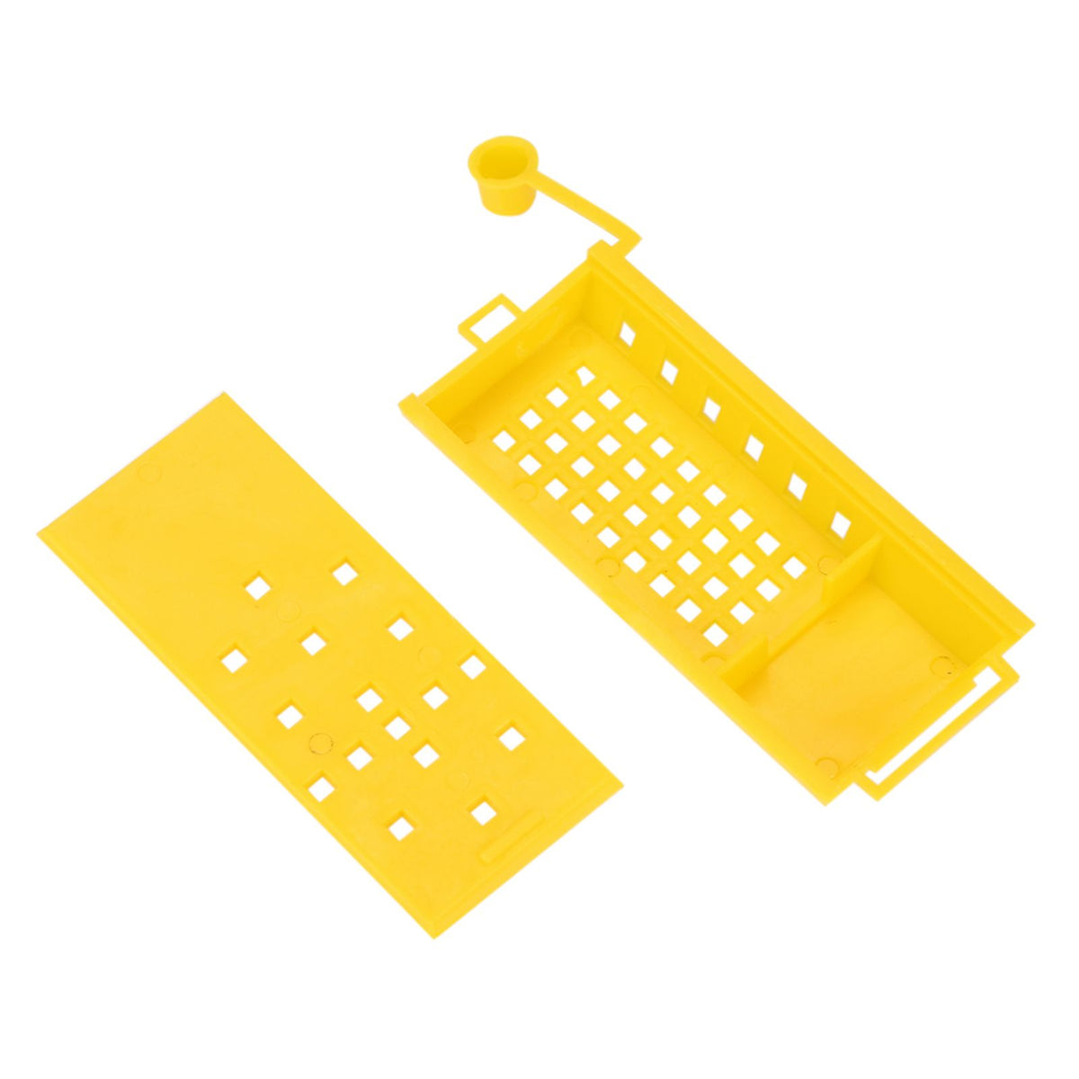 10Pcs Plastic Queen Bee Cages Transporting Catcher Beekeeper Beekeeping Tool
