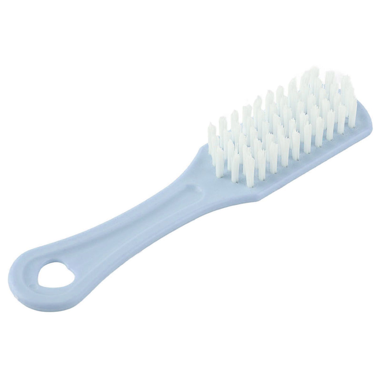 Multi functional Plastic Shoe Cleaning Brush Bushy Nylon Bristles Scrubber Washing Tool(Blue)