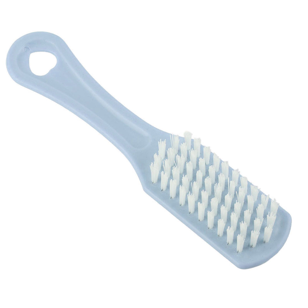 Multi functional Plastic Shoe Cleaning Brush Bushy Nylon Bristles Scrubber Washing Tool(Blue)