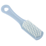 Multi functional Plastic Shoe Cleaning Brush Bushy Nylon Bristles Scrubber Washing Tool(Blue) - Top-Down View