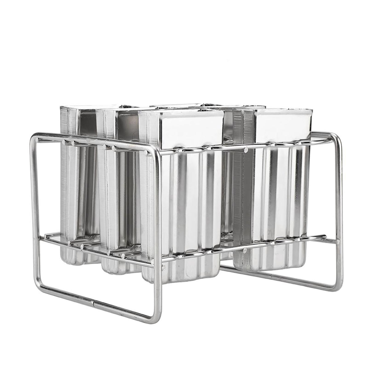 Stainless Steel Molds Ice Cream Industrial Home Kitchen DIY Ice Pop Mould Maker Tool(1#)