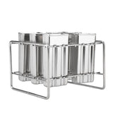 Stainless Steel Molds Ice Cream Industrial Home Kitchen DIY Ice Pop Mould Maker Tool(1#)