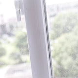 Self Adhesive Window Screening Mesh Anti Mosquito Bugs Flies Insects Room Curtain(130*150cm) - Low Angle