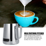 600ml Stainless Steel Milk Frothing Pitcher Espresso Coffee Cup Mugs with Measurement
