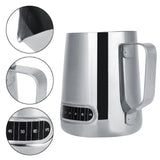 600ml Stainless Steel Milk Frothing Pitcher Espresso Coffee Cup Mugs with Measurement