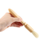 Coffee Grinder Machine Cleaning Brush Solid Wooden Handle Practical Cleaner Tool Accessory - Extra Image