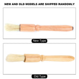 Coffee Grinder Machine Cleaning Brush Solid Wooden Handle Practical Cleaner Tool Accessory - Extra Image