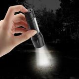 Portable XPE + COB Waterproof Telescopic Zoom 3 Modes LED Torch Outdoor