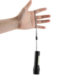 Portable XPE + COB Waterproof Telescopic Zoom 3 Modes LED Torch Outdoor - Extra Image