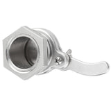 Stainless Steel Honey Tap Gate Valve Beekeeping Tool Extractor Bottling Equipment - Top-Down View
