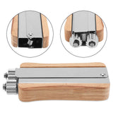 Stainless Steel Tight Wire Beehive Frame Installation Tool Apiculture Crimper - Top-Down View
