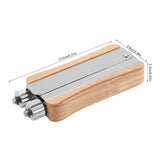 Stainless Steel Tight Wire Beehive Frame Installation Tool Apiculture Crimper - 45-Degree Angle