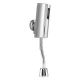 Bathroom Toilet Wall Mounted Automatic Sensor Touchless Urinal Flush Valve - 45-Degree Angle