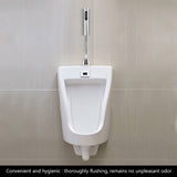 Bathroom Toilet Wall Mounted Automatic Sensor Touchless Urinal Flush Valve