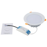 Milight 18W RGB+CCT Dimmable LED Panel Downlight Recessed Ceiling WiFi Light Bulb Lamp