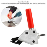 Metal Nibbler Steel Iron Sheet Saw Cutter Cutting Tool Electric Drill Attachment Accessories - Front View