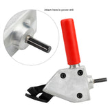 Metal Nibbler Steel Iron Sheet Saw Cutter Cutting Tool Electric Drill Attachment Accessories - 45-Degree Angle