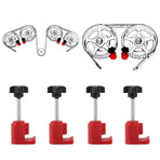 Universal Dual Cam Clamp Camshaft Sprocket Gear Locking Engine Timing Tool Kit