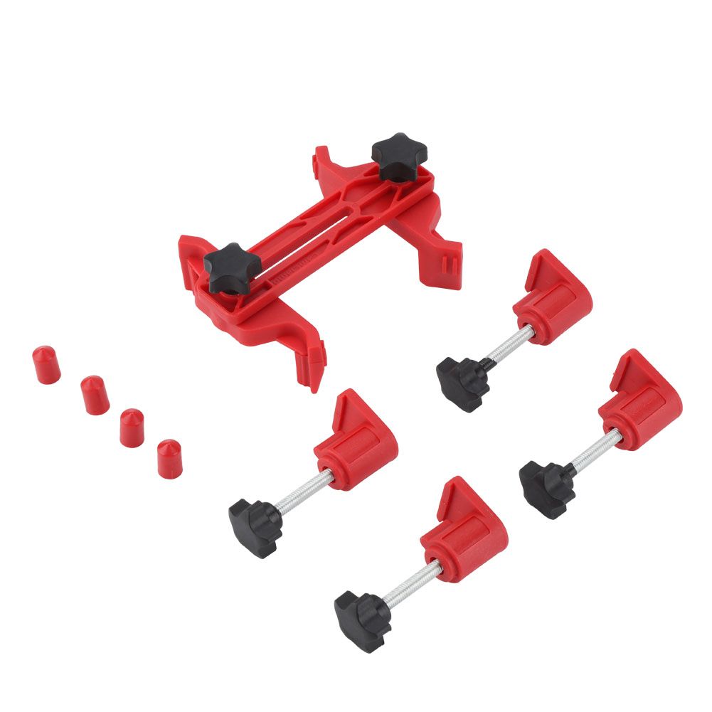 Universal Dual Cam Clamp Camshaft Sprocket Gear Locking Engine Timing Tool Kit