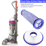 For HEPA Compatible Post Filter Pre Filter Kit For DC41,DC65,DC66 Animal and Ball Vacuums - Front View