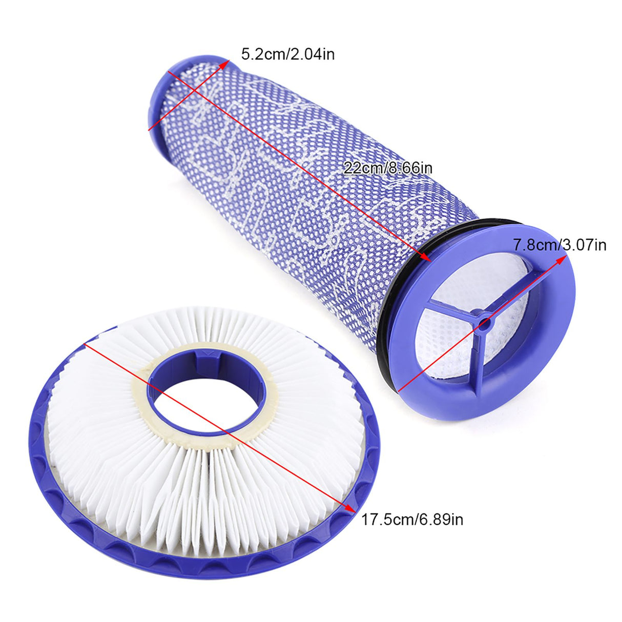 For HEPA Compatible Post Filter Pre Filter Kit For DC41,DC65,DC66 Animal and Ball Vacuums