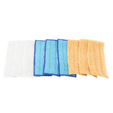 9 PCS Replacement Microfiber Mop Washable Mop head Mop Pads Fit Flat Spray Mops Set