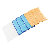 9 PCS Replacement Microfiber Mop Washable Mop head Mop Pads Fit Flat Spray Mops Set