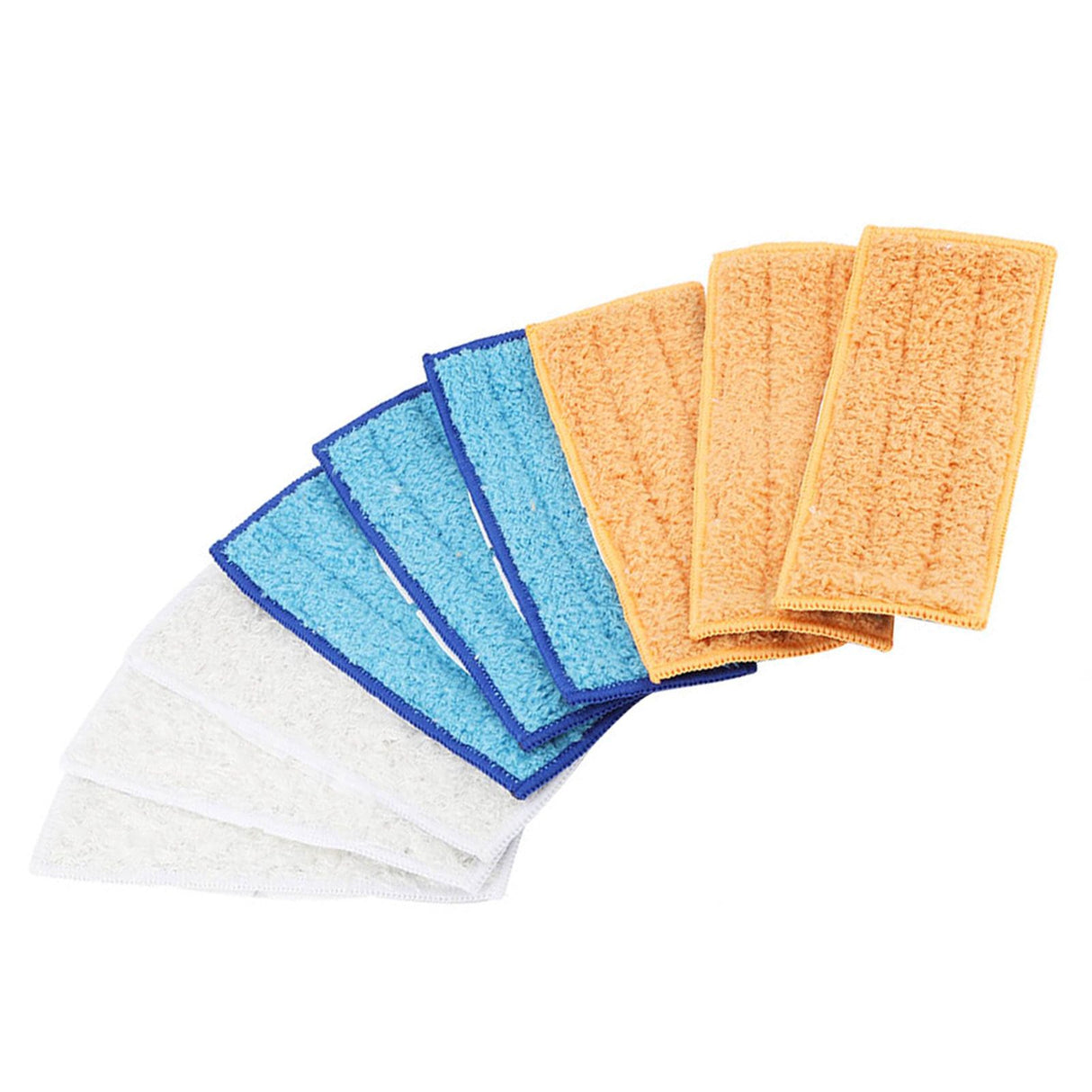 9 PCS Replacement Microfiber Mop Washable Mop head Mop Pads Fit Flat Spray Mops Set
