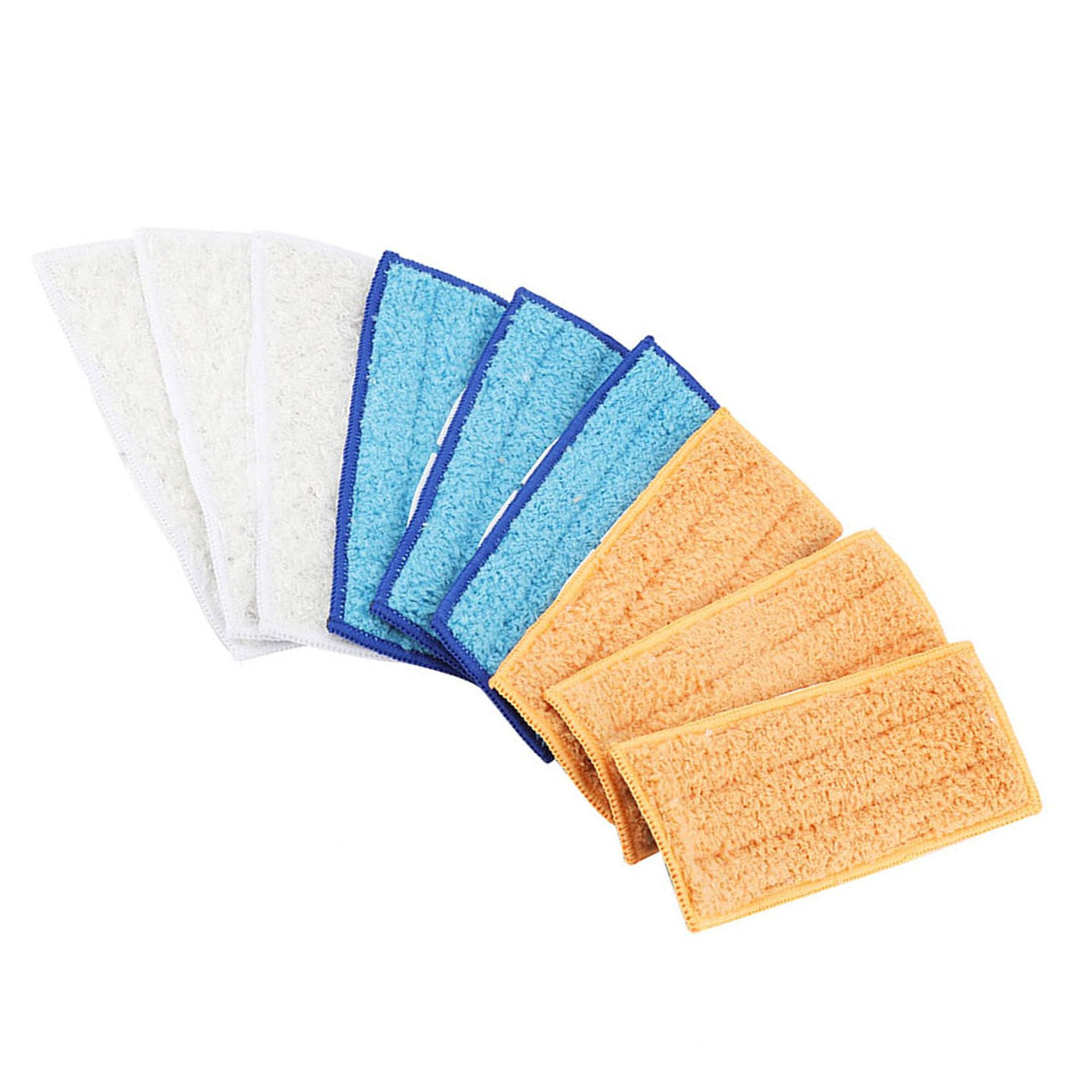 9 PCS Replacement Microfiber Mop Washable Mop head Mop Pads Fit Flat Spray Mops Set