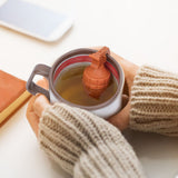Cute Silicone Tea Infuser Food Grade Grenade Shape Design Tea Filter Funny Tea Strainer
