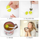 Silicone Tea Infuser Food Grade Lollipop Shape Design Tea Filter Funny Tea Strainer