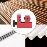 Mini Adjustable Tube Hose Tubing Cutter Cutting Tool for 3~22mm Copper Aluminum PVC Pipes
