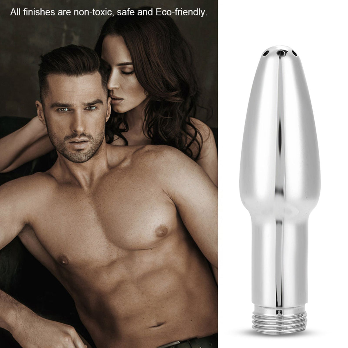 Anal Douche Vaginal Cleaner Accessory Wash Cleansing Enema Shower Head Bidet Faucet
