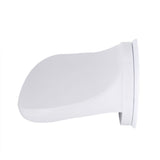 Plastic Bathroom Shower Shaving Leg Aid Foot Rest Suction Cup Step for Home Hotel Use - Rear View