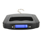 50kg/10g Portable Digital Precise Mini Fish Hook Scale Electronic Luggage Hanging Weight - Front View