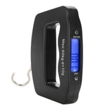 50kg/10g Portable Digital Precise Mini Fish Hook Scale Electronic Luggage Hanging Weight - 45-Degree Angle