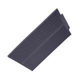 Rectangle Silicone Drain Mat Drying Dishes Pad Heat Resistant Slip proof Tray(Grey)