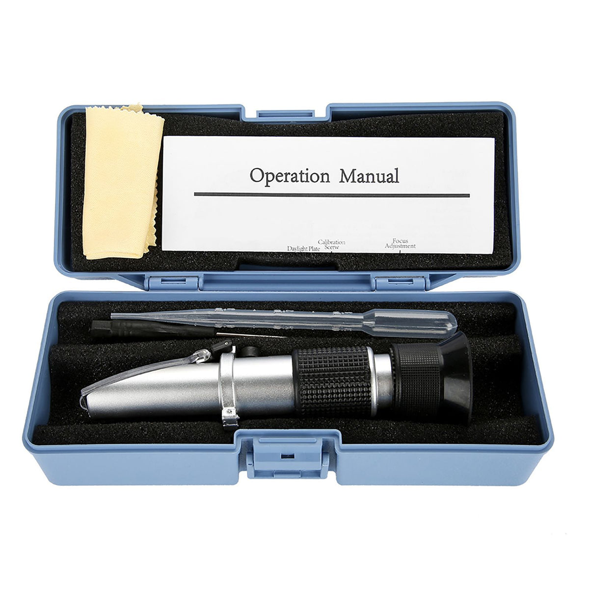 Seawater Salinity Meter Aquarium Optics Refractometer Temperature ATC Digital 0 - 10%