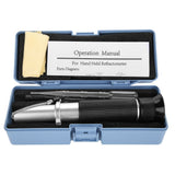 58~92% Wort Specific Gravity Refractometer Beer Fruit Juice Wine Sugar Test - Close-Up Angle